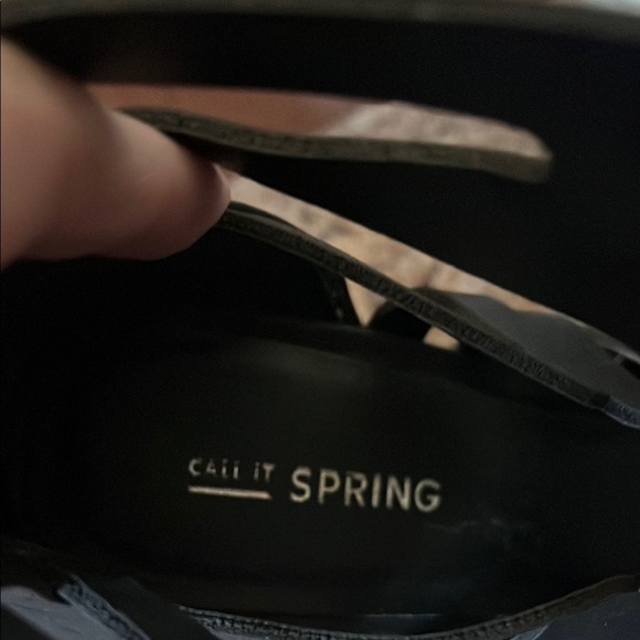 Chic Black Lace-Up Women's Heels - Picture 3 of 6